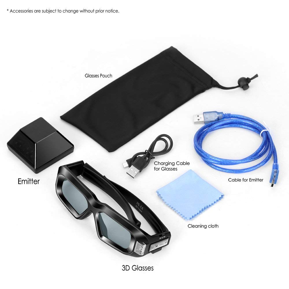 Kit de Lunettes 3D (Stealth)