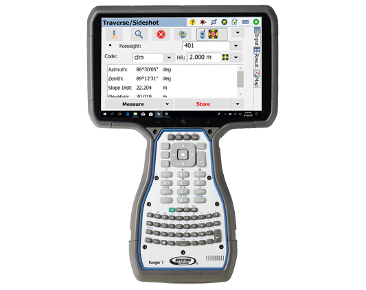 Carnet de Terrain-Ranger 7  (Spectra-Precision)