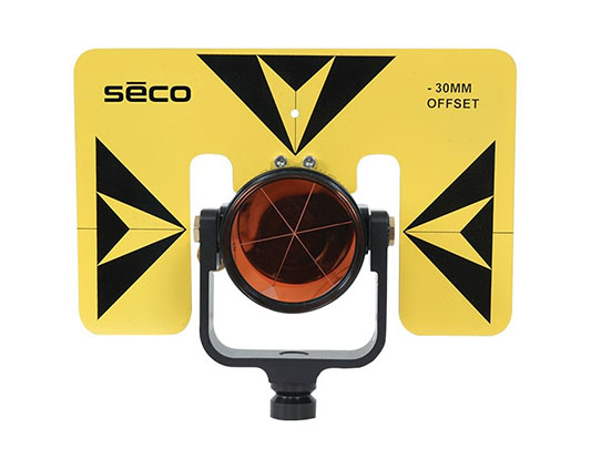 High Quality Prism Set - 30 mm and 0 mm - Yellow and Black (Seco)