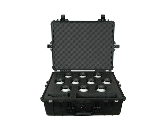 Kit de 10 sphères de 100 mm avec Pelican mallette rigide (Seco)