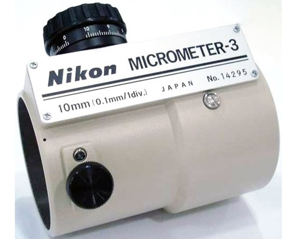 Micromètre optique en mètres pour la série AS / AE (Nikon)